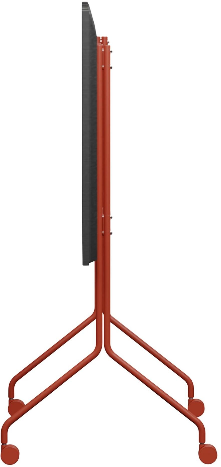 Pedestal Moon Rollin' Tall TV-St&auml;nder 121 cm, Burnin' Red